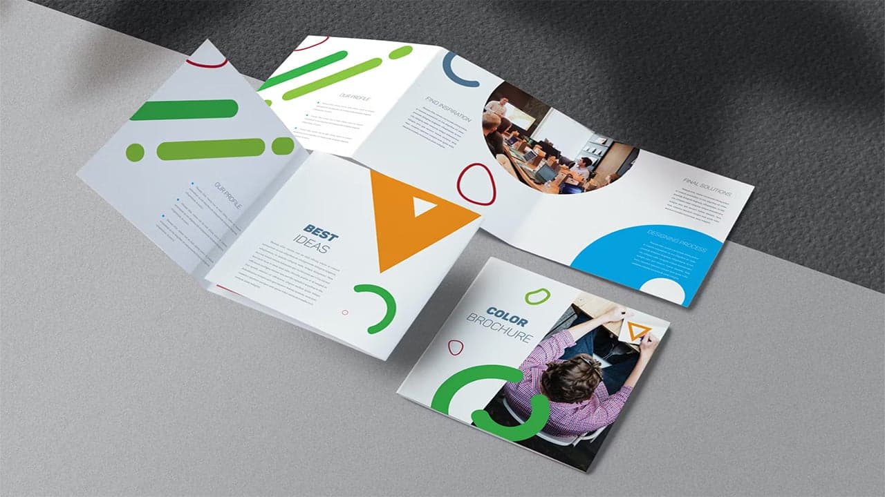 vertical brochures